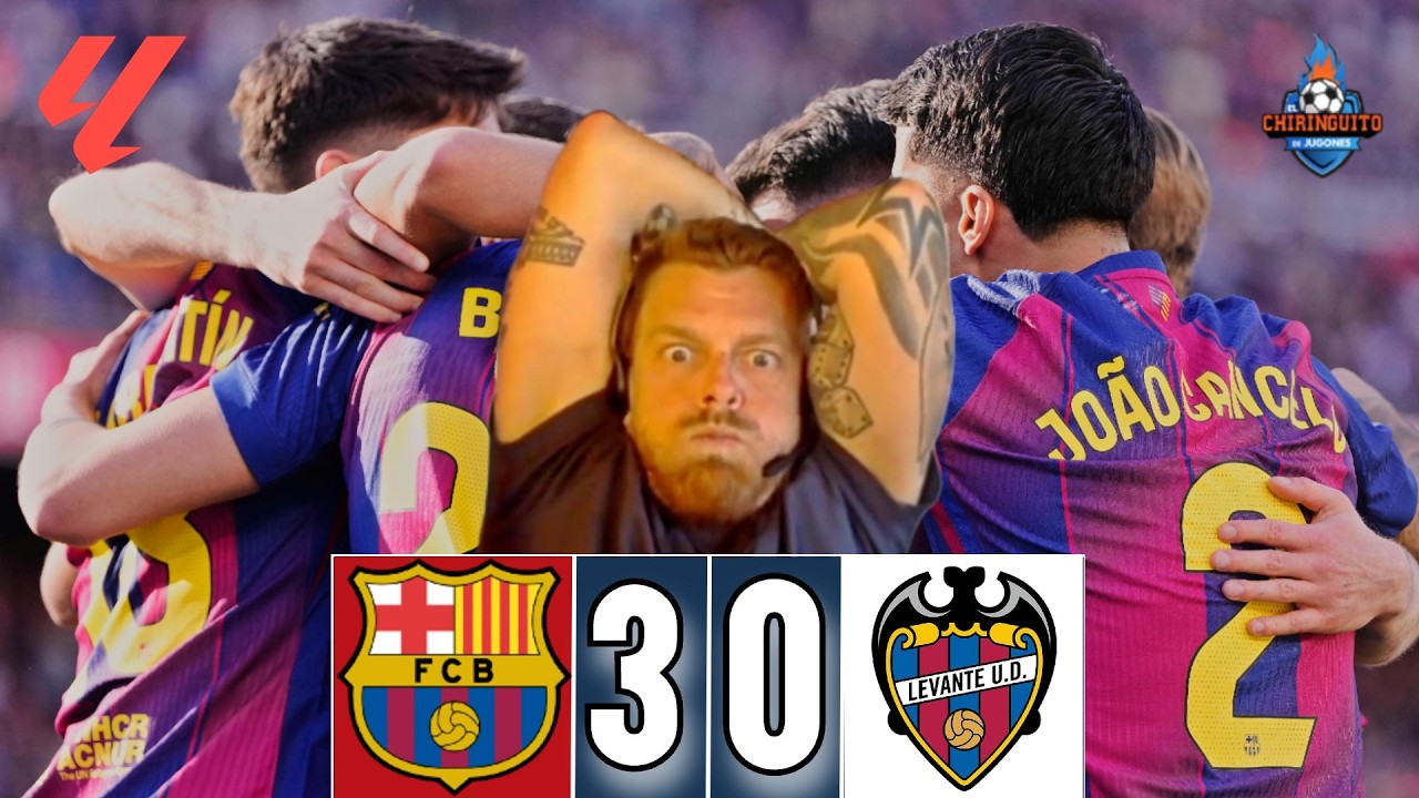 🤩 El BARÇA GOLEA y RECUPERA el LIDERATO | Barça 3-0 Levante | Resumen Chiringuito Live