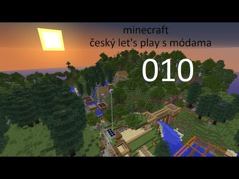 [minecraft] cz LP s modama S04E010-letadla