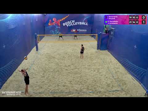 17:35 I. Romanenko / I. Skrynnik - D. Svyrydenko / V. Avramenko 26.06.2022 | Winners Beach Volleybal