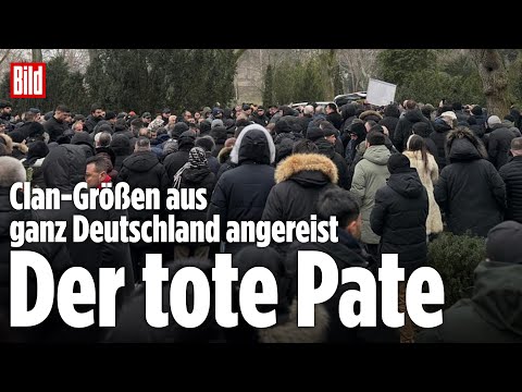AUSNAHMEZUSTAND IN BERLIN: Polizei überwacht Beerdigung von Clan-Boss Mehmet K.
