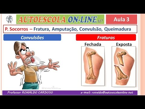 31 PRIMEIROS SOCORROS - Febre, Lesão na Coluna; Fraturas; Queimaduras