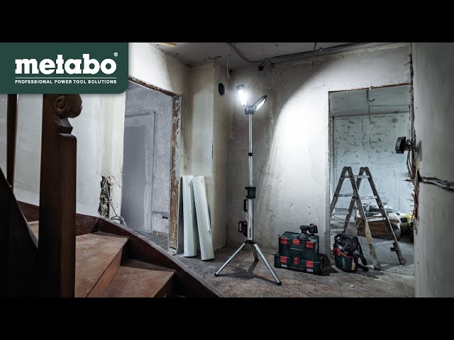 Video Teaser für Metabo 18 Volt Cordless site light BSA 18 LED 5000 DUO-S