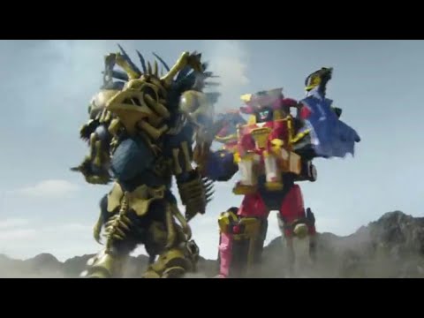 Megazord Vs Spinferno Dublado | Power Rangers Ninja Steel