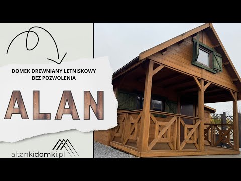 Drewniany domek letniskowy idealny na działkę ROD!!!