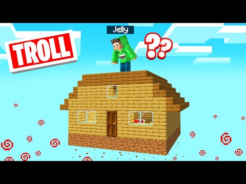 Jelly - I Got TROLLED Using WORLD EDIT In MINECRAFT! (Floating House)
