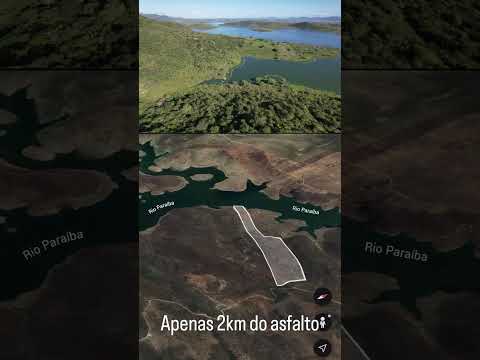 48.5 hectares a venda às margens da barragem de acauã em Itatuba-PB