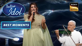 Indian Idol S13 | Shreya और Pyarelal जी का &quot;Ek Pyar Ka Naghma Hai&quot; पर एक Special Act | Best Moments