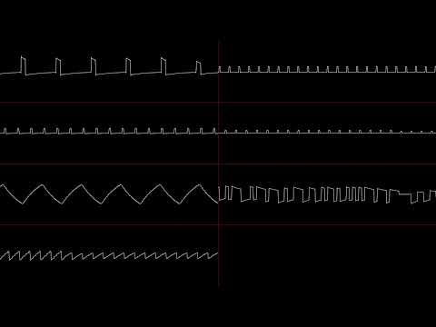 Shovel Knight - A Cool Reception (The Stranded Ship) (oscilloscope) OST