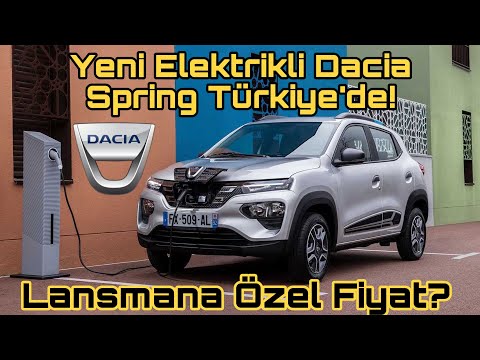 Yeni Elektrikli Dacia Spring Türkiye’de!