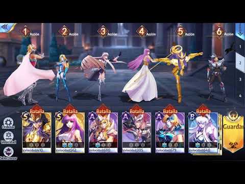 Saint Seiya Awakening KOTZ (Global) - Testing LineUp vs Evil Saga in Sacred Duel (Cosmos and Stats)
