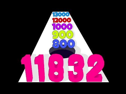 HOLE NUMBER RUN : ASMR Gamplay # Math Gameplay