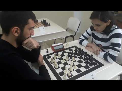 FM Ravan Aliyev (2327) - WFM Laman Hajiyeva (2104), Sumgait, 04.11.2023