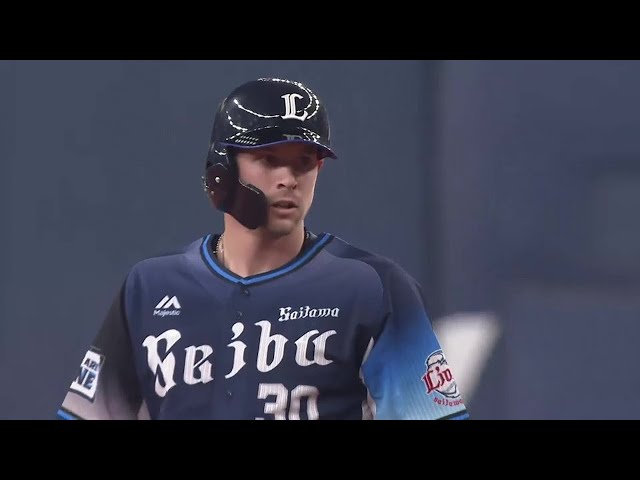 【5回表】フェンス直撃!! ライオンズ・オグレディが2点タイムリー2ベースヒットを放つ!! 2022年4月15日 オリックス・バファローズ 対 埼玉西武ライオンズ