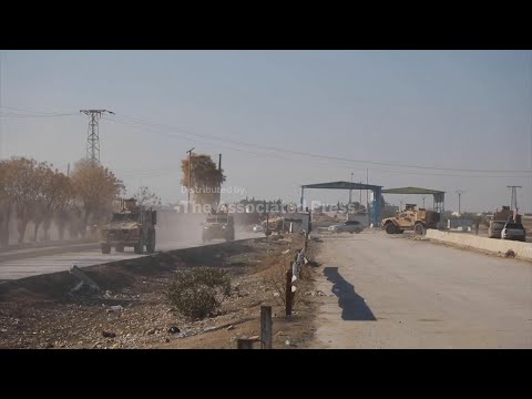 US military visits contested area in northern Syria