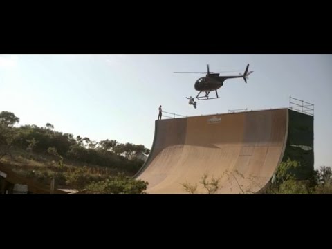 Heli Madness Bob Burnquist's Dreamland #Skateboard Nbd - YouTube