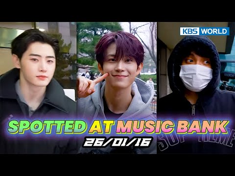 [4K] (Spotted at Music Bank) ENHYPEN, ALPHA DRIVE ONE, DxS, and more! 뮤직뱅크 출근길 260116 | KBS WORLD TV