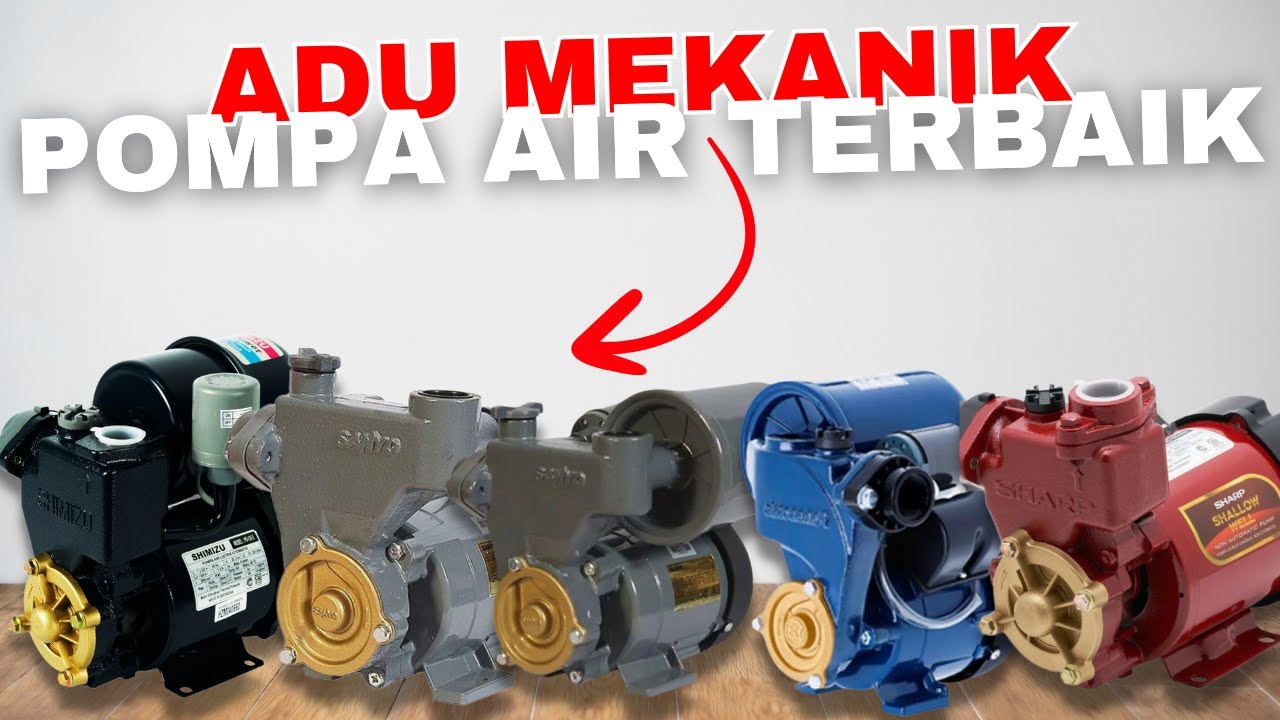 10 REKOMENDASI POMPA AIR SUMUR TERBAIK 2025 | MERK POMPA AIR TANAH HARGA MURAH KUALITAS BAGUS