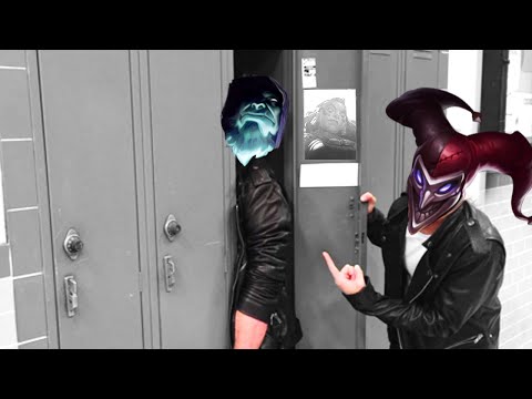 BULLYING DIAMOND PLAYERS WITH AP SHACO TOP!! - Pink Ward Shaco