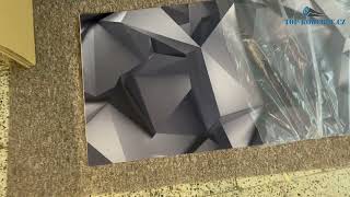 Kuchyňský panel ABS plast Configuration 3000x600mm 1,5mm