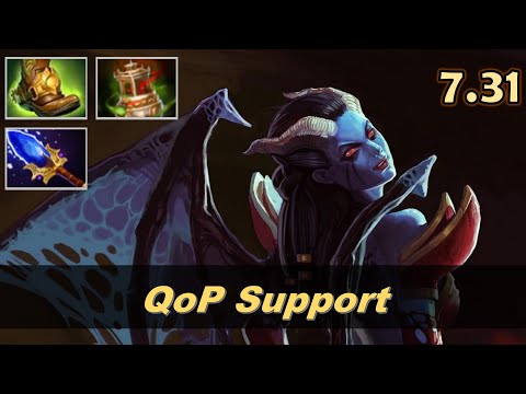 Queen of Pain QOP Support Carried the Game| Dota 2 New Meta Highlights