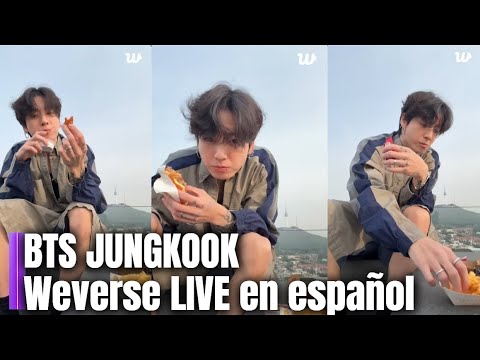 [ESP SUB] BTS Jungkook Full Weverse LIVE EN ESPAÑOL💜 30.10.2025