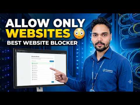 Allow Only Selected Websites 😳 Best Website Blocker