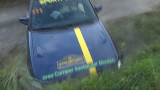 Rallye Blendio Cristian López Herrero - Sarón 2025 | Crashes &  Big Show CMSVideo