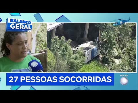Acidente com ônibus na BR-060 ocorreu após vacas invadirem a pista | Balanço Geral DF