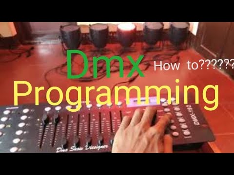 How to program ledpar light using dmx512 in malayalam