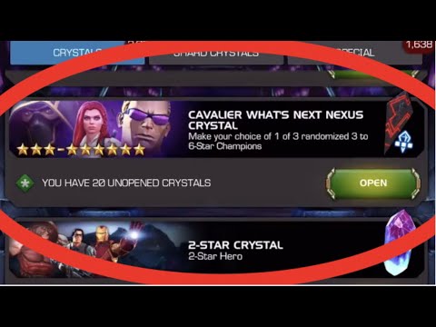 He Hoarded 50+ Nexus Crystals!