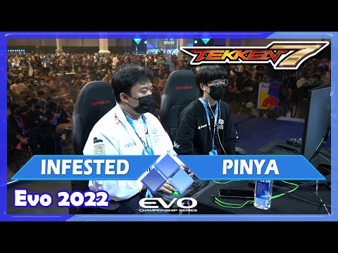 Evo 2022 Tekken 7 Pinya VS Infested - Top 16 - 1080p 60fps