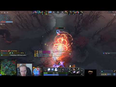 Topson's Puck 1v1 vs Ana's QOP