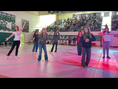 Costa Mesa Middle School Super Mario themed rally 2023
