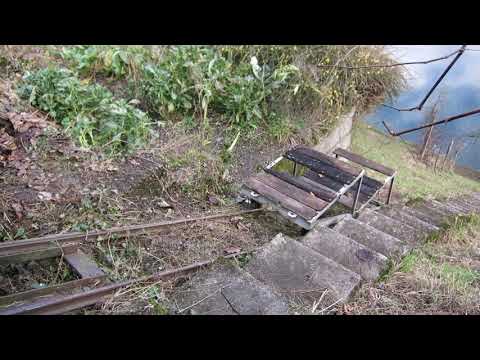 Privater Schrägaufzug Windisch 1960 Bergfahrt - private inclined lift Switzerland