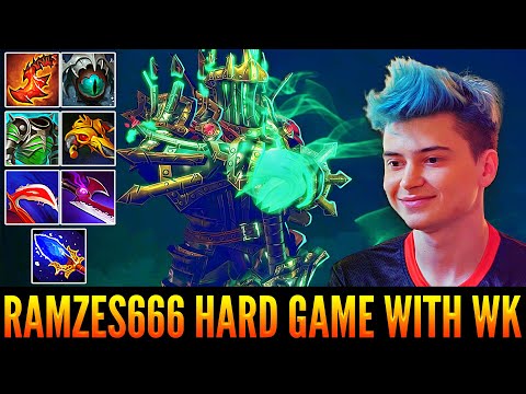 👉 RAMZES666 In Hard Game With Wraith King Vs Tundra.NINE Storm Spirit - Dota 2 Highlights