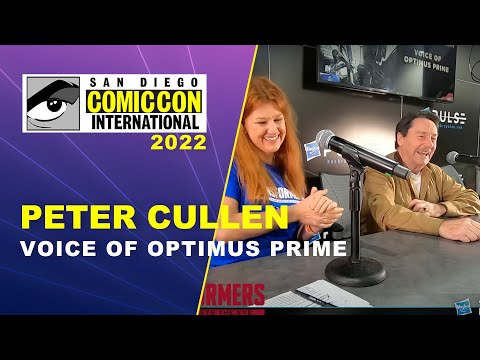 Hasbro Pulse SDCC 22 |  Transformers:  Peter Cullen, Voice of Optimus Prime