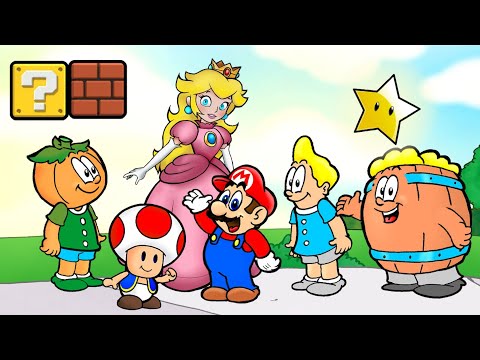 Acelerando na Corrida - Barril, Rafa e Cabeção com Game Mario Karts e Bruxa Inorica