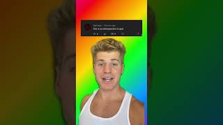 READING HOMOPHOBIC COMMENTS (PART 2) #shorts #meancomments #gaypride #lgbtq