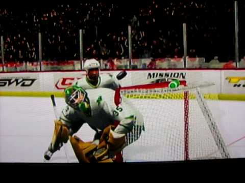 nhl 2k9 wii how to fight