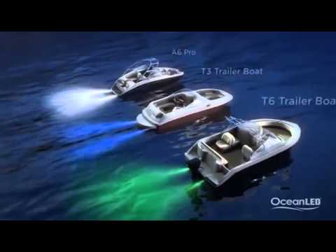 OceanLED 'How to light a Sports Boat'   worlds best colour change underwater lights for boats