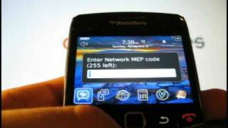 How to unlock the Blackberry Bold 9700 (Rogers, T-mobile)