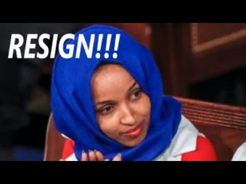 BREAKING Trump wants ISLAMIC Ilhan Omar to Resign over Anti Semitic remarks February 2019 Video