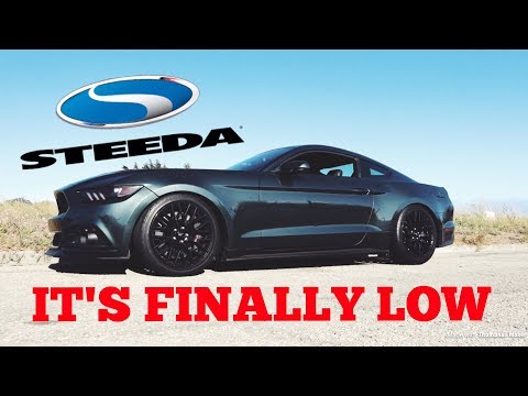 STEEDA SPRINGS INSTALLED!!!