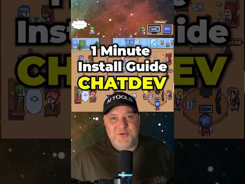 1 Min Install Guide ChatDev on Windows 🤖 Instructions in comments! #ai #chatdev #aiguide #aitools
