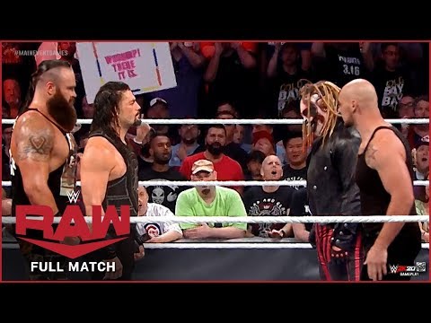 FULL MATCH - Roman Reigns & Braun Strowman vs.The Fiend & King Corbin