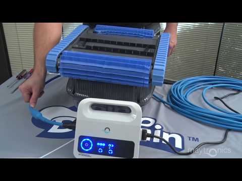 Out of water self test Dolphin S series robotic pool cleaner