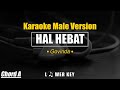 Hal Hebat - Govinda ✅ KARAOKE VERSION MALE LOWER KEY CHORD A