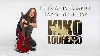 Feliz Aniversário / Happy Birthday Kiko Loureiro!