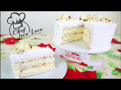 Rafelo Torta  |  Raffaello Cake: How To Make The World Famous Raffaello Cake