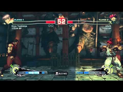 [SSF4] Japanese Ranked Match: Kiryu Tsukimiya (GY) vs nttsf4 (AK)